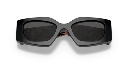 Prada Sunglasses Black-Dark Grey | PRADA PR 15YS Black-Dark Grey