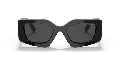 Prada Sunglasses Black-Dark Grey | PRADA PR 15YS Black-Dark Grey