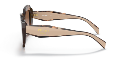 משקפי שמש פראדה הוואנה-חום שיפוע | PRADA PR 16YS Havana-Brown Gradient