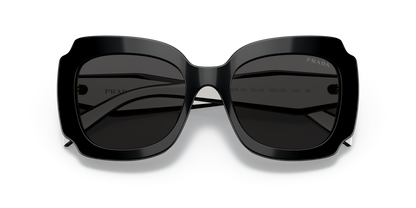 Prada Sunglasses Black-Dark Grey | PRADA PR 16YS Black-Dark Grey