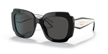 Prada Sunglasses Black-Dark Grey | PRADA PR 16YS Black-Dark Grey
