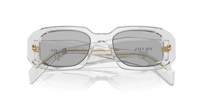 משקפי שמש פראדה שקופים אפור-בהיר אפור | PRADA PR 17WS Transparent Grey-Light Grey