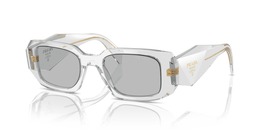 Prada Sunglasses Transparent Grey-Light Grey | PRADA PR 17WS Transparent Grey-Light Grey