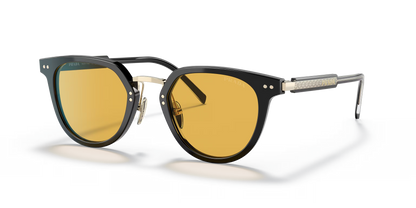 Prada Sunglasses Black-Yellow | Prada PR 17YS Black-Yellow