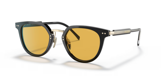 Prada Sunglasses Black-Yellow | Prada PR 17YS Black-Yellow