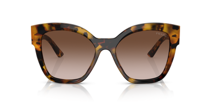 משקפי שמש פראדה דבש צב-חום שיפוע | PRADA PR 17ZS Honey Tortoise-Brown Gradient