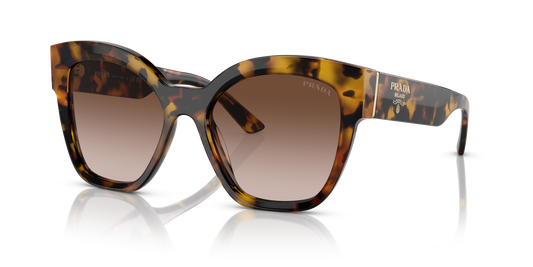 Prada Sunglasses Honey Tortoise-Brown Gradient | PRADA PR 17ZS Honey Tortoise-Brown Gradient