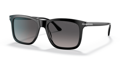 Prada Sunglasses Black-Polarized Grey Gradient | Prada PR 18WS Black-Polarized Grey Gradient