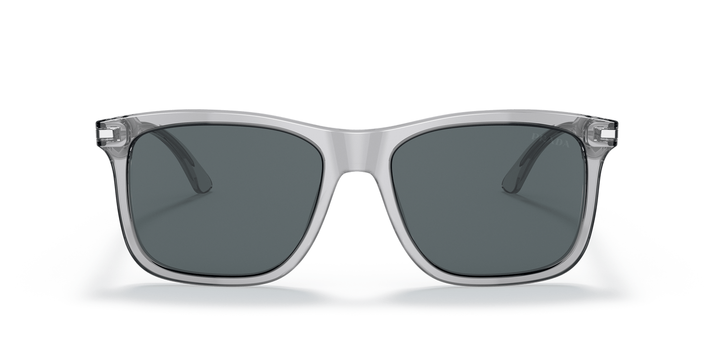 Prada Sunglasses Grey Crystal-Blue | Prada PR 18WS Grey Crystal-Blue