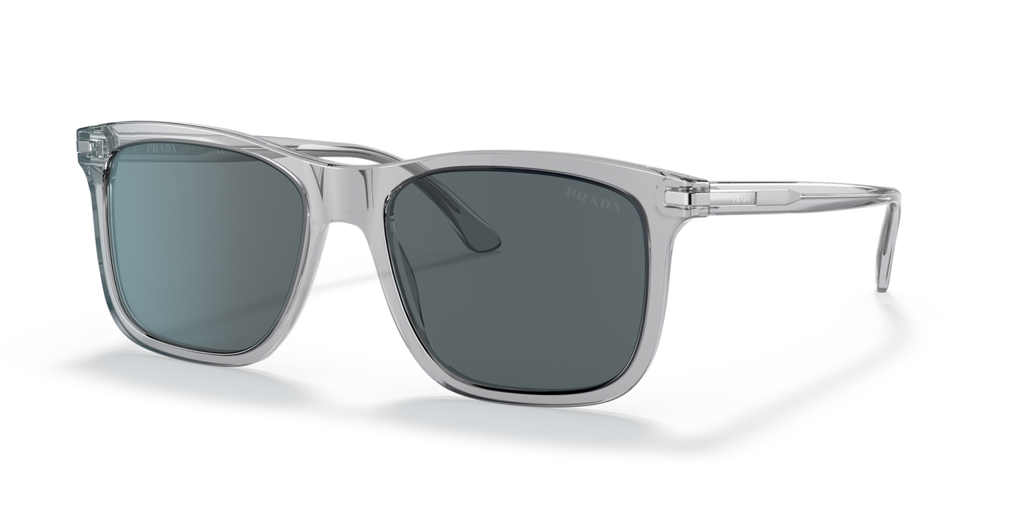 Prada Sunglasses Grey Crystal-Blue | Prada PR 18WS Grey Crystal-Blue
