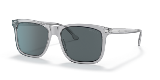 Prada Sunglasses Grey Crystal-Blue | Prada PR 18WS Grey Crystal-Blue