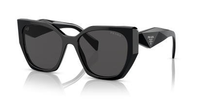Prada Sunglasses Black-Dark Grey | PRADA PR 19ZS Black-Dark Grey