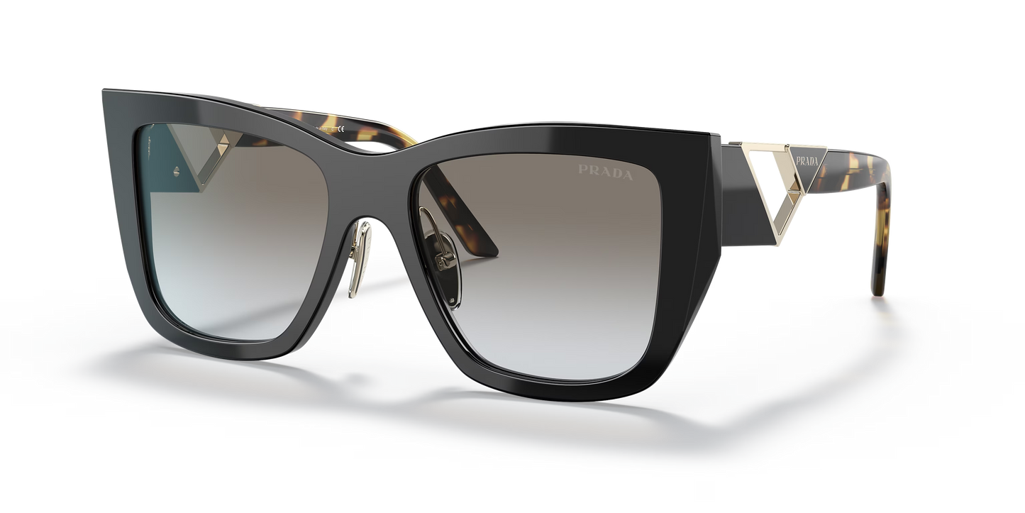 Prada PR 21YS Black-Grey Sunglasses