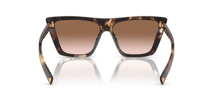 Prada Sunglasses Caramel Tortoise-Brown Gradient | PRADA PR 21ZS Caramel Tortoise-Brown Gradient