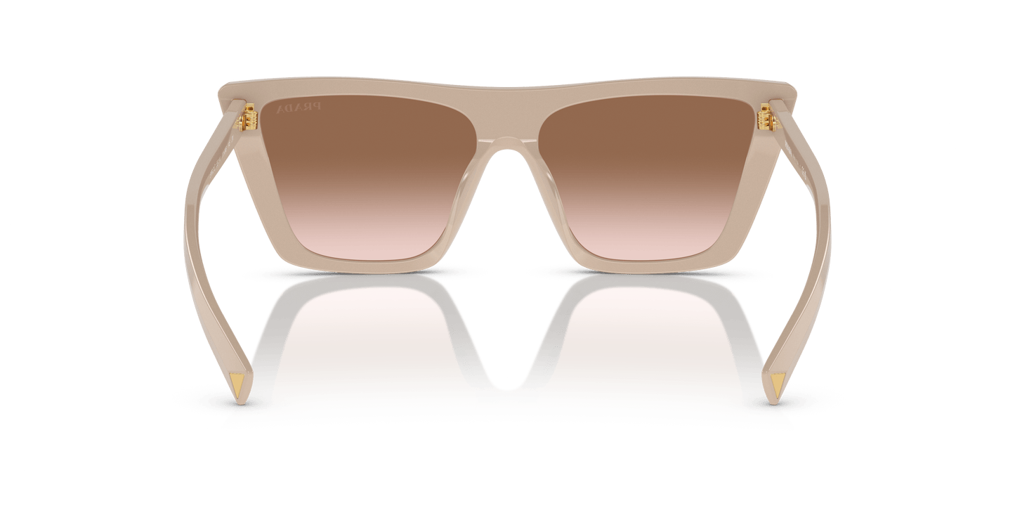Prada Sunglasses Powder-Brown Gradient | PRADA PR 21ZS Powder-Brown Gradient
