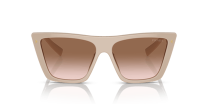Prada Sunglasses Powder-Brown Gradient | PRADA PR 21ZS Powder-Brown Gradient