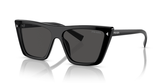 Prada Sunglasses Black-Dark Grey | PRADA PR 21ZS Black-Dark Grey