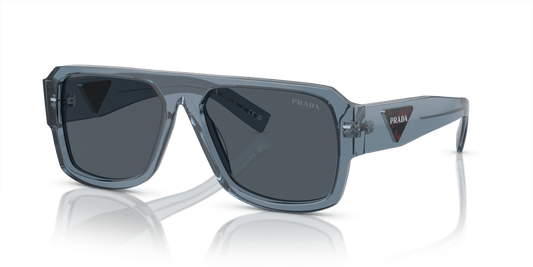 Prada PR 22YS Transparent Grey-Dark Grey Sunglasses