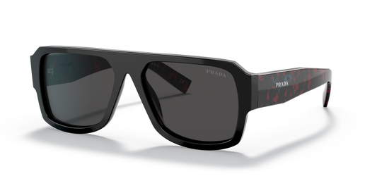 Prada Sunglasses Black-Dark Grey | Prada PR 22YS Black-Dark Grey