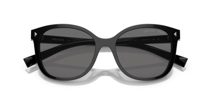 Prada Sunglasses Black-Polar Dark Grey | PRADA PR 22ZS Black-Polar Dark Grey