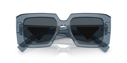 משקפי שמש פראדה גרפיט שקוף-אפור כהה | PRADA PR 23YS Transparent Graphite-Dark Grey