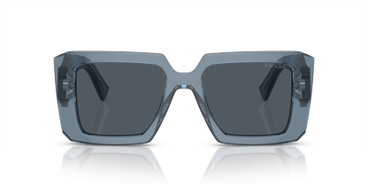 משקפי שמש פראדה גרפיט שקוף-אפור כהה | PRADA PR 23YS Transparent Graphite-Dark Grey