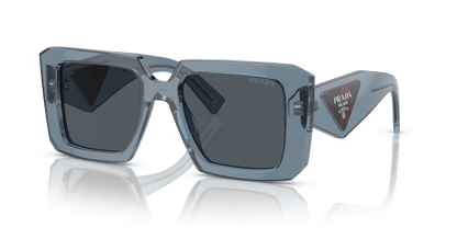 משקפי שמש פראדה גרפיט שקוף-אפור כהה | PRADA PR 23YS Transparent Graphite-Dark Grey