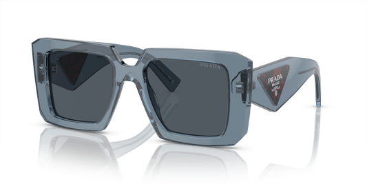 PRADA PR 23YS Transparent Graphite-Dark Grey Sunglasses