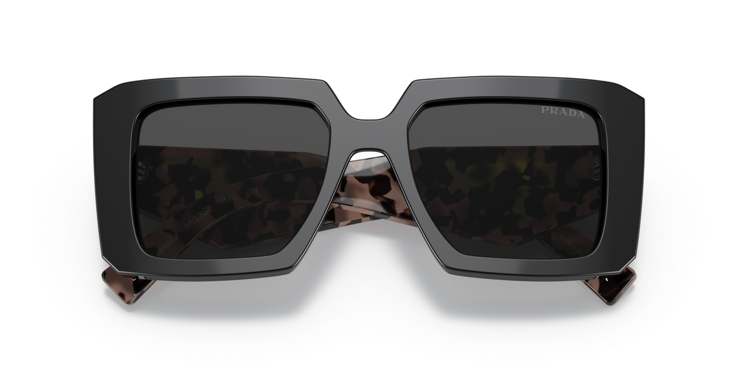 Prada Sunglasses Black-Dark Grey | PRADA PR 23YS Black-Dark Grey