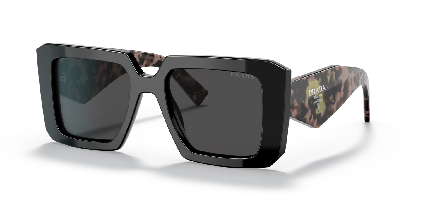 Prada Sunglasses Black-Dark Grey | PRADA PR 23YS Black-Dark Grey