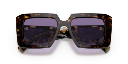 משקפי שמש פראדה מראה צב-סגול | PRADA PR 23YS Tortoise-Violet Mirror