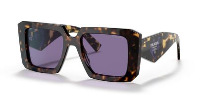 משקפי שמש פראדה מראה צב-סגול | PRADA PR 23YS Tortoise-Violet Mirror