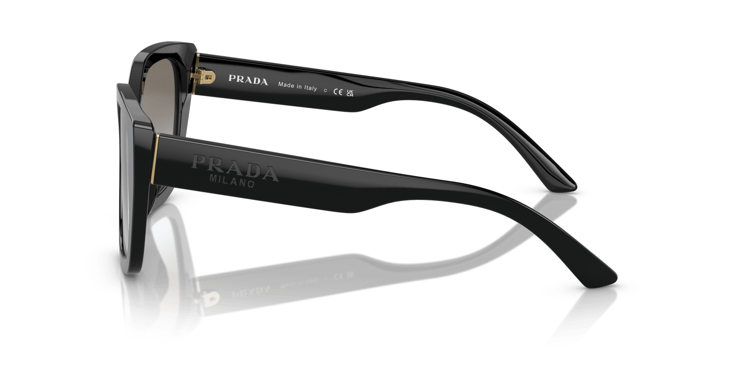משקפי שמש פראדה שחור-אפור שיפוע | PRADA PR 24XS Black-Grey Gradient