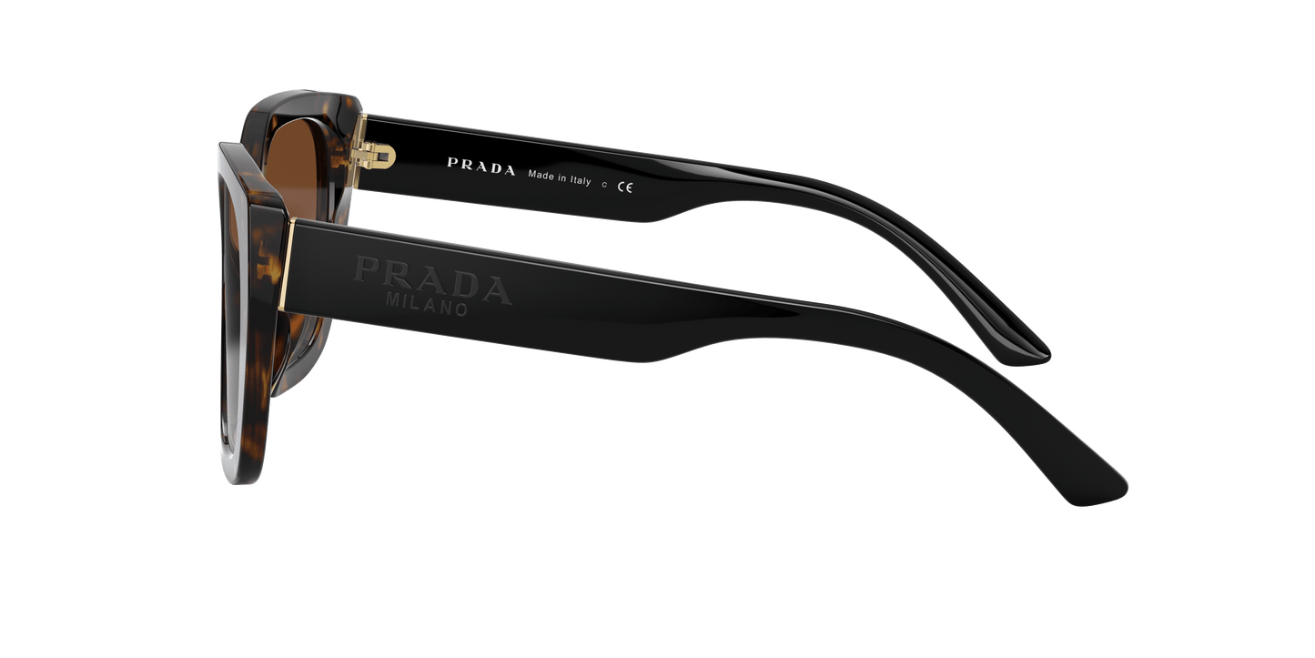 PRADA PR 24XS Havana-Brown Gradient Sunglasses