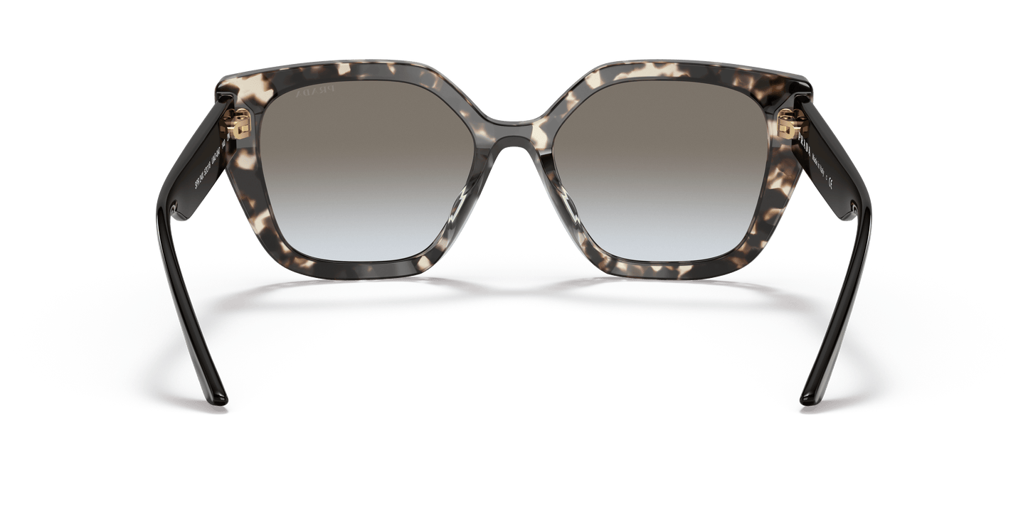 Prada Sunglasses Talc Tortoise-Grey Gradient | PRADA PR 24XS Talc Tortoise-Grey Gradient