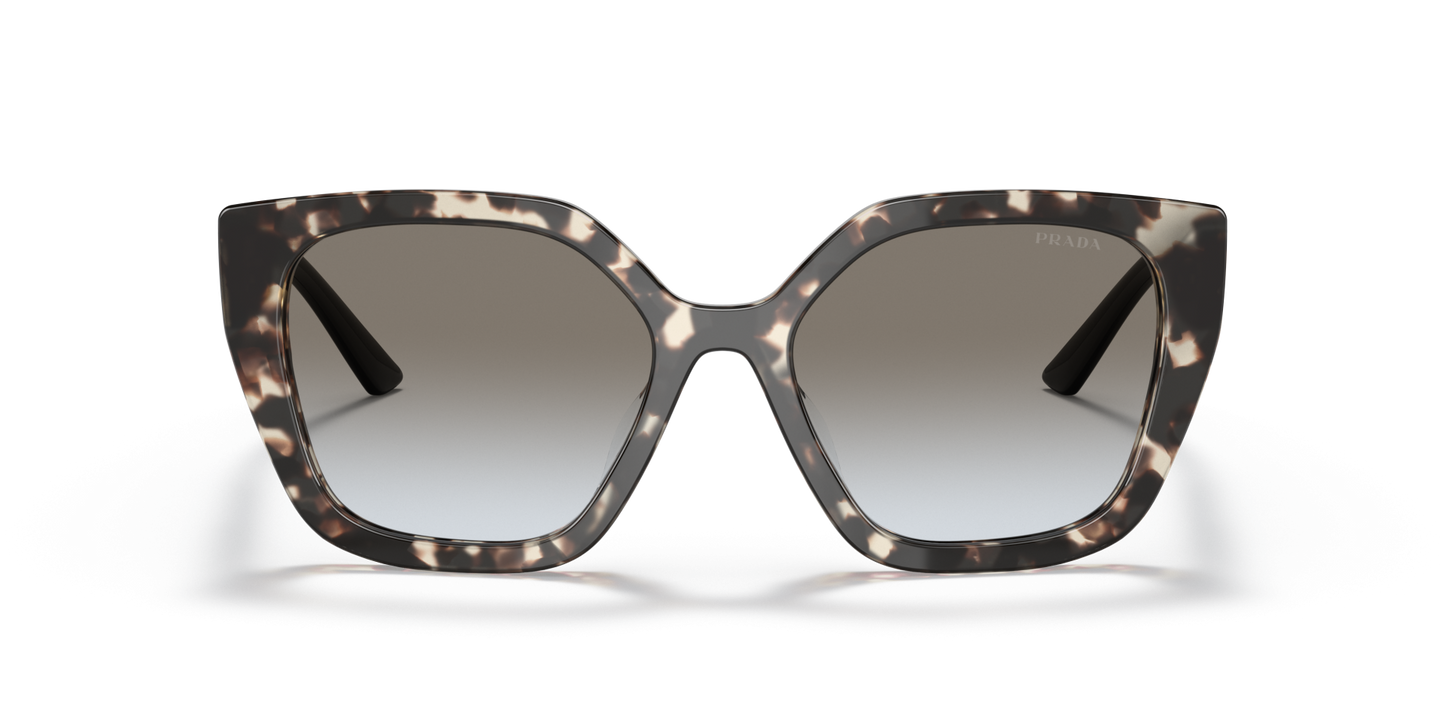 Prada Sunglasses Talc Tortoise-Grey Gradient | PRADA PR 24XS Talc Tortoise-Grey Gradient
