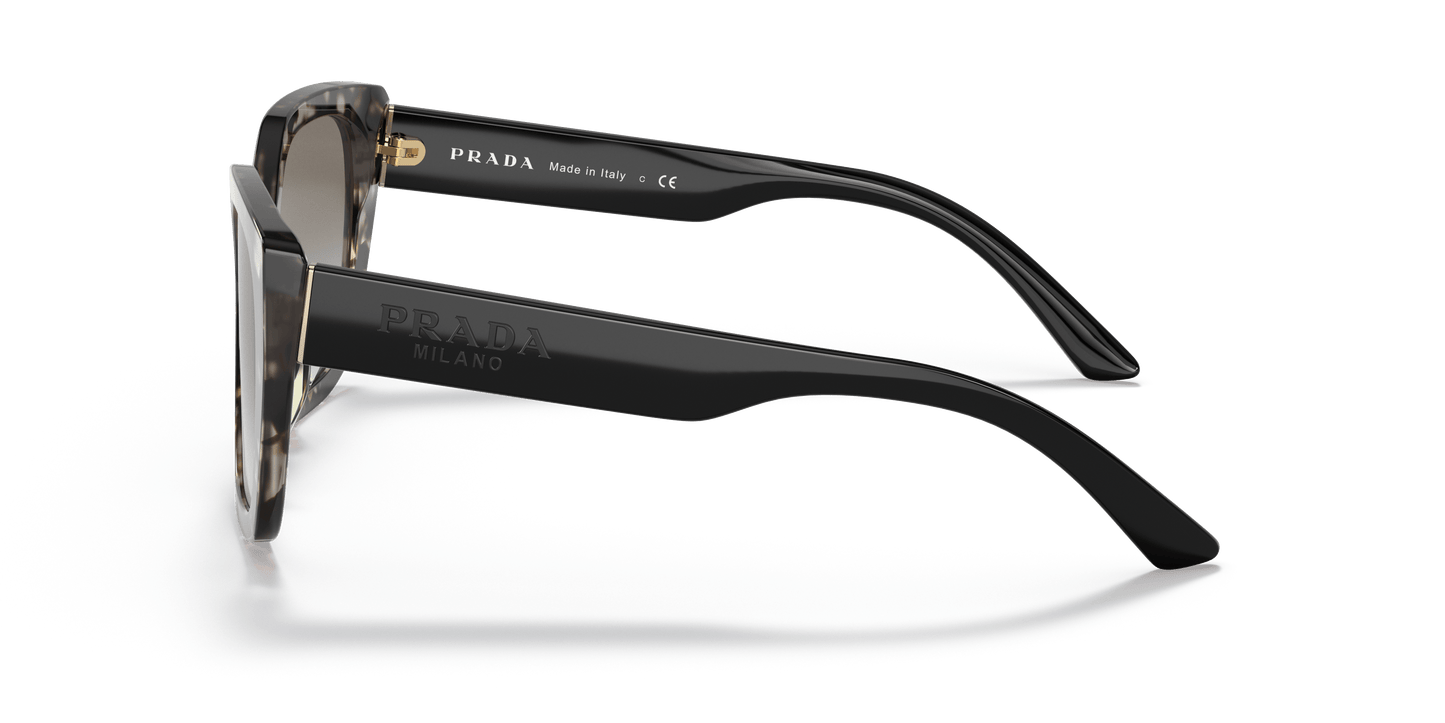 Prada Sunglasses Talc Tortoise-Grey Gradient | PRADA PR 24XS Talc Tortoise-Grey Gradient