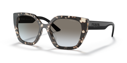 Prada Sunglasses Talc Tortoise-Grey Gradient | PRADA PR 24XS Talc Tortoise-Grey Gradient