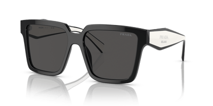 Prada Sunglasses Black-Dark Grey | PRADA PR 24ZS Black-Dark Grey