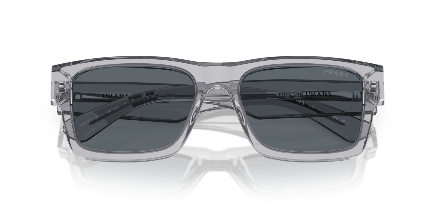 Prada PR 25ZS Crystal Grey-Blue Sunglasses