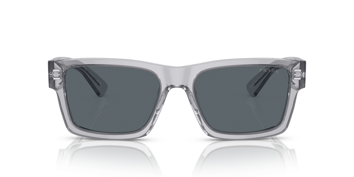 Prada PR 25ZS Crystal Grey-Blue Sunglasses