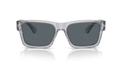 Prada PR 25ZS Crystal Grey-Blue Sunglasses