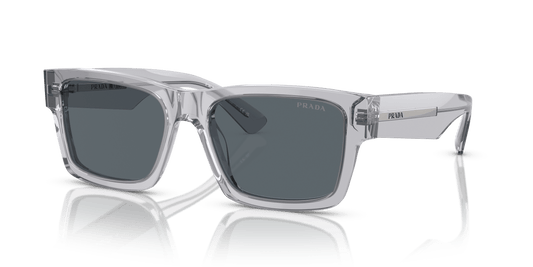 Prada PR 25ZS Crystal Grey-Blue Sunglasses