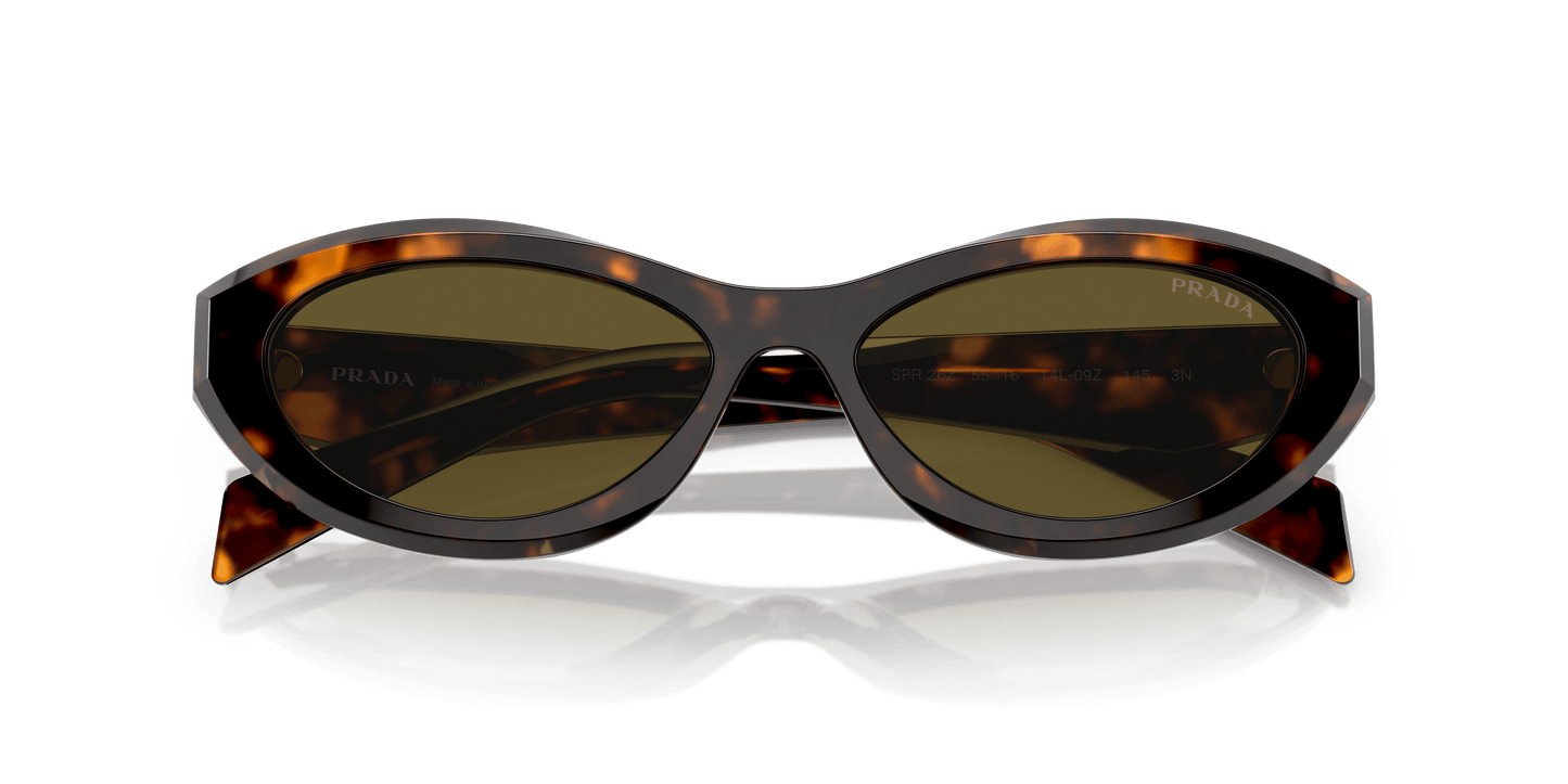 Prada Sunglasses Sage/Honey Tortoise-Dark Brown | PRADA PR 26ZS Sage/Honey Tortoise-Dark Brown