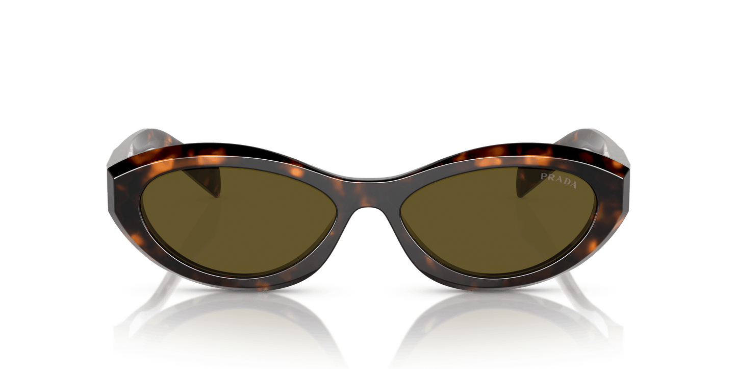 Prada Sunglasses Sage/Honey Tortoise-Dark Brown | PRADA PR 26ZS Sage/Honey Tortoise-Dark Brown