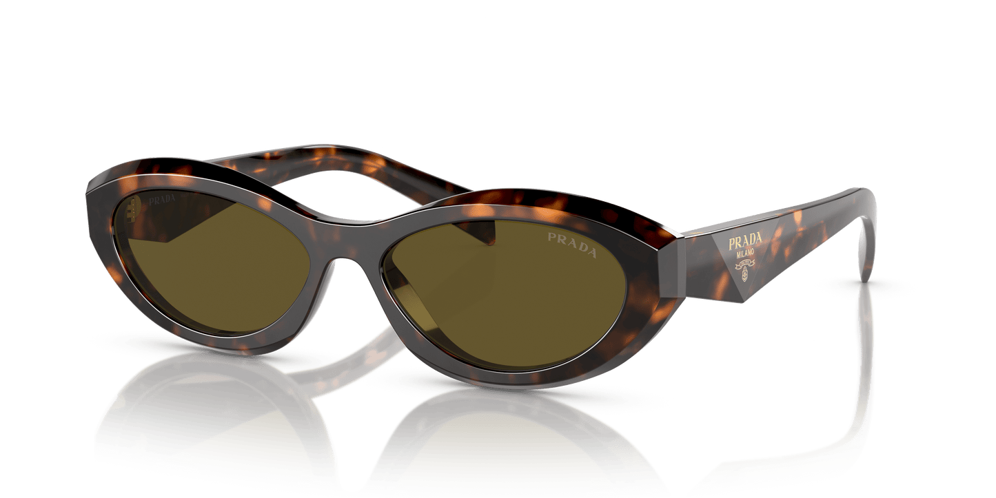 Prada Sunglasses Sage/Honey Tortoise-Dark Brown | PRADA PR 26ZS Sage/Honey Tortoise-Dark Brown