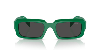 Prada Sunglasses Black/Mango-Dark Grey | Prada PR 27ZS Black/Mango-Dark Grey
