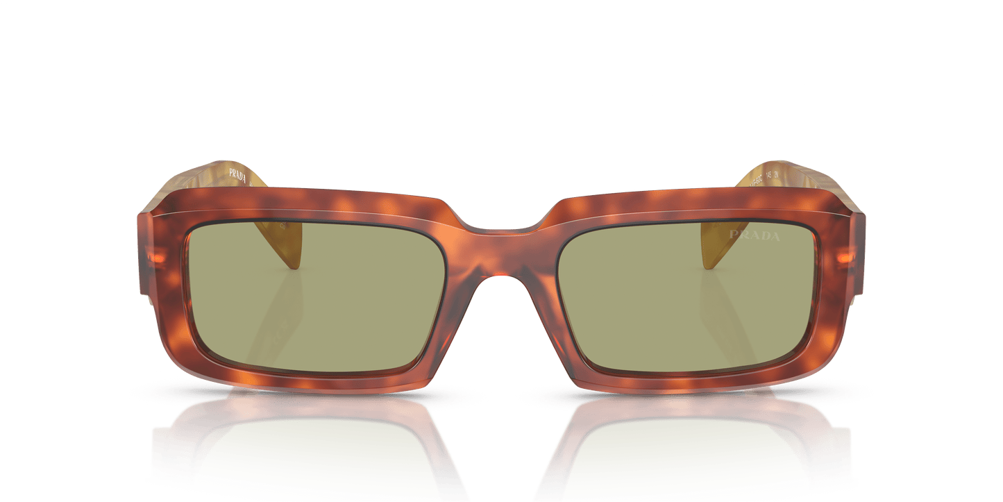משקפי שמש פראדה קוניאק צב-ירוק | Prada PR 27ZS Cognac Tortoise-Green