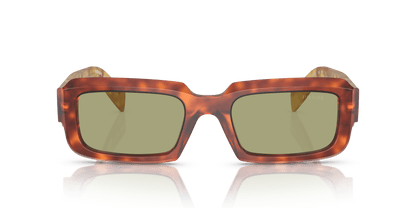 משקפי שמש פראדה קוניאק צב-ירוק | Prada PR 27ZS Cognac Tortoise-Green