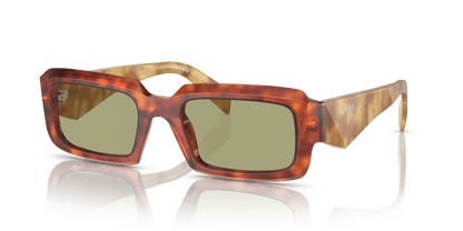 משקפי שמש פראדה קוניאק צב-ירוק | Prada PR 27ZS Cognac Tortoise-Green